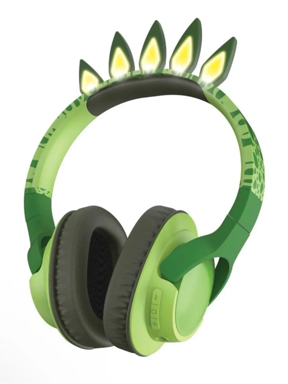 Art + Sound LED Light Up Dinosaur Wireless Headphones Brand New In Box